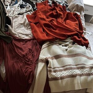 Tops Bundle (21 shirts) size S